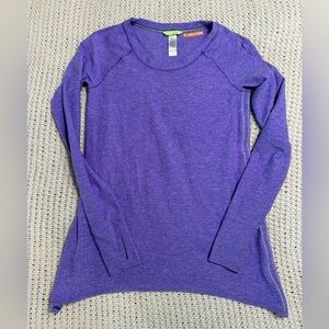 Cute girls Ivivva  Purple Long Sleeve Top
